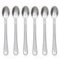 Malibu Satin Iced Tea Spoons, Set Of 6
