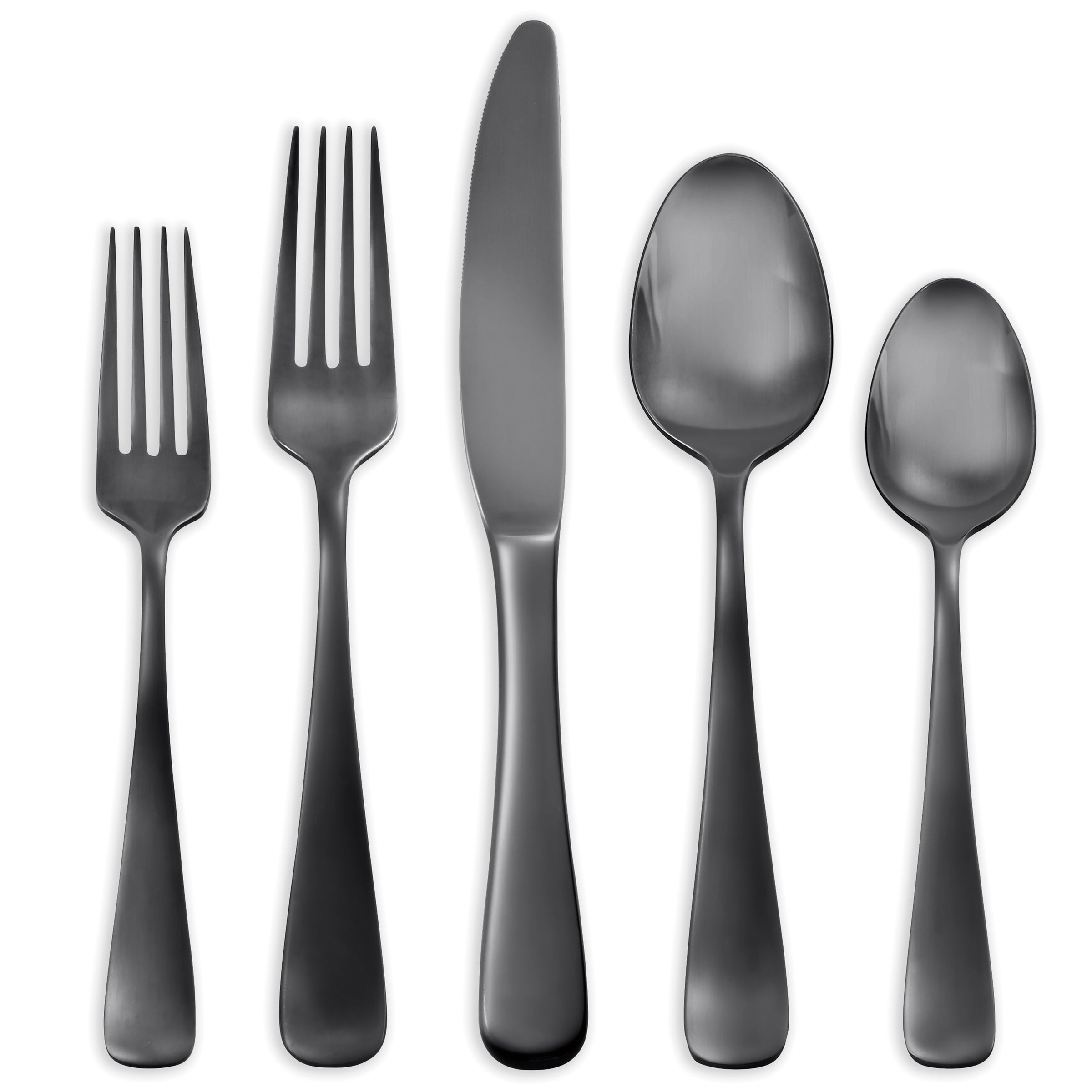 Opera Black Titanium 30-Piece Flatware Set – Lenox Corporation