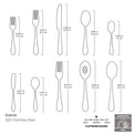 Icarus 45-Piece Everyday Flatware Set, Service for 8