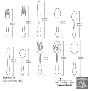 Louisiana 45-Piece Flatware Set