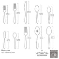 Mooncrest 65-Piece Flatware Set