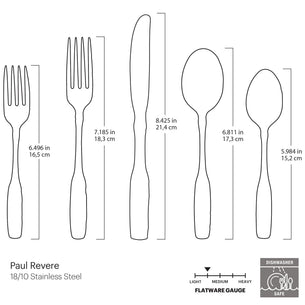 Paul Revere 5-Piece Place Setting