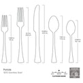 Portola Mirror 20 Piece Flatware Set