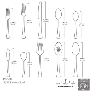 Portola 65-Piece Flatware Set