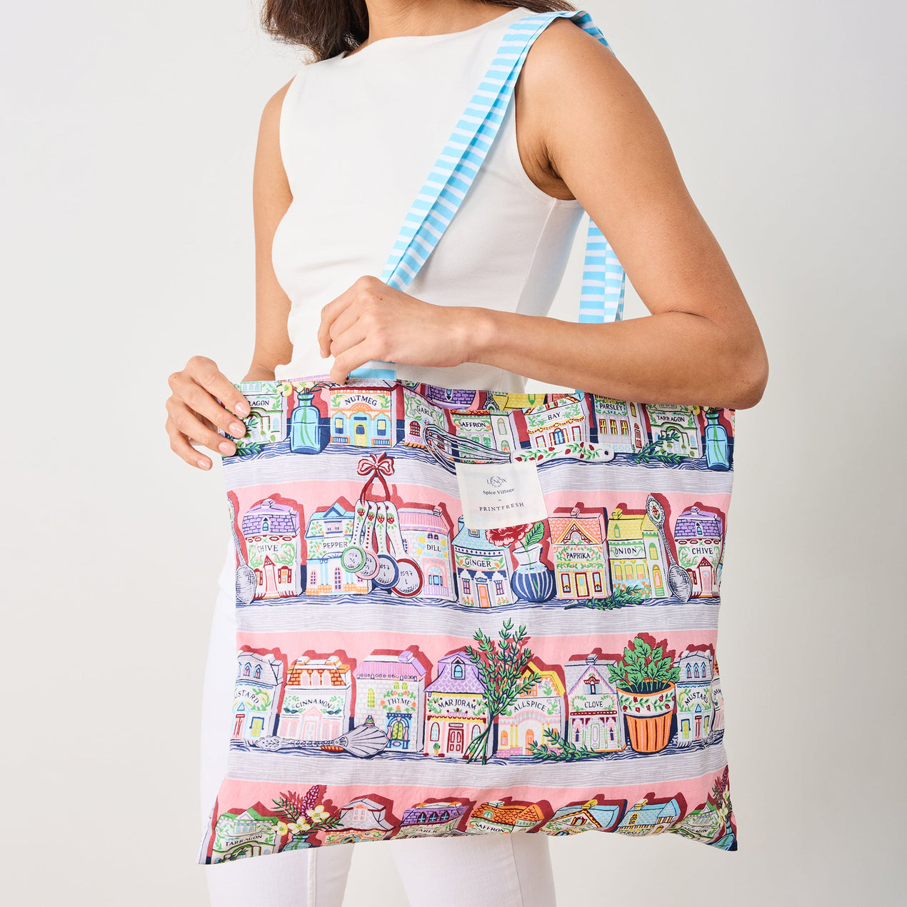 Spice Village - On The Go Tote - Kitchen Pink