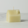 Iconic Small House Candle - Cream