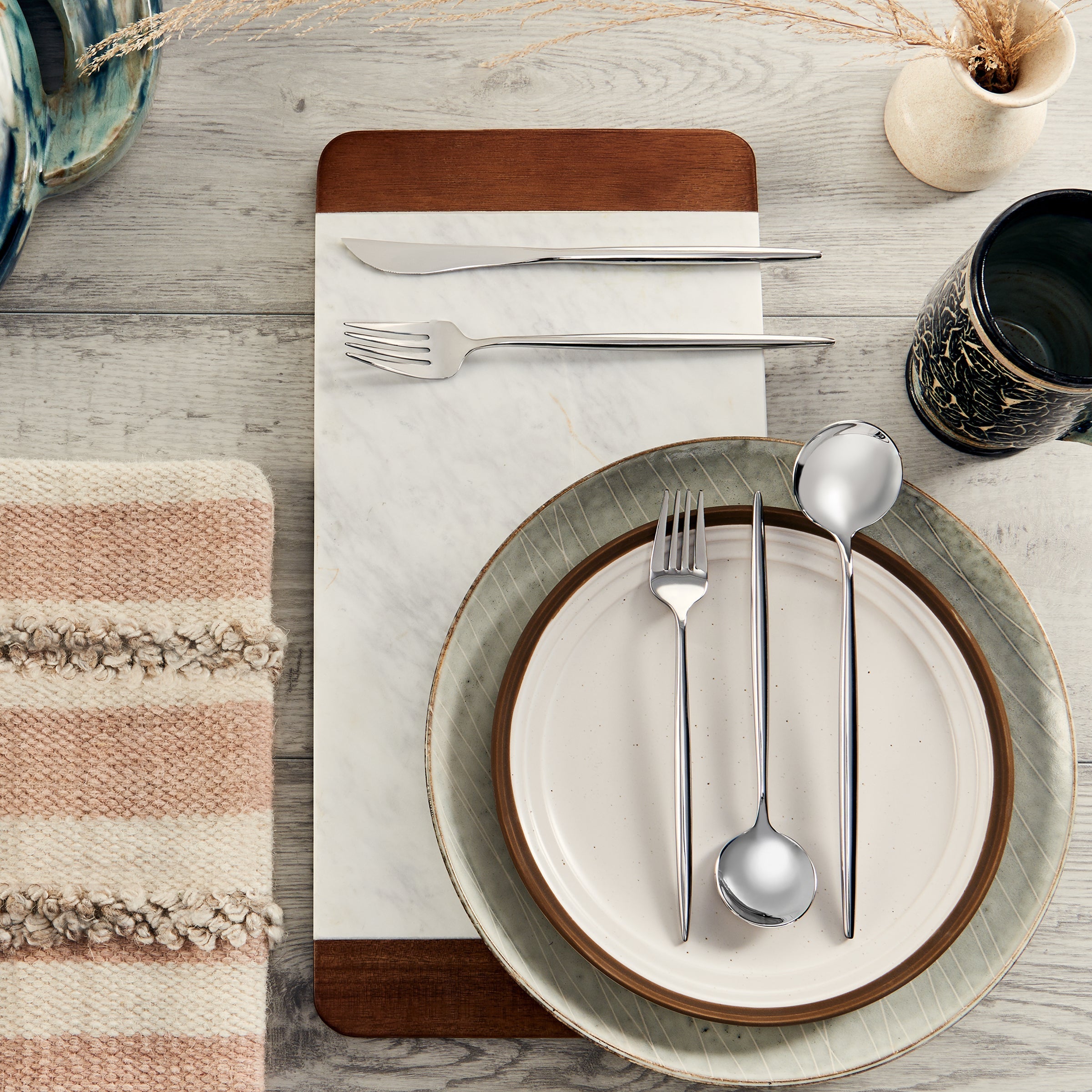 Zephyr 20-Piece Flatware Set – Lenox Corporation