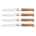 Lynden Set Of 4 Olive Wood Steak Knives