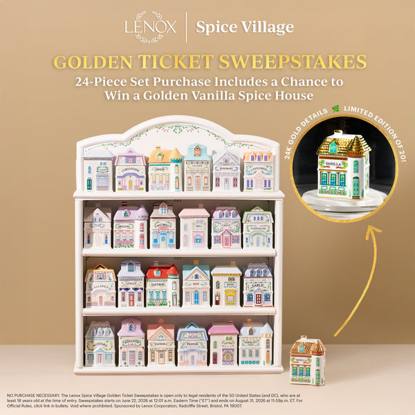 Lenox Spice Village 24-Piece Spice Jar Set – Lenox Corporation
