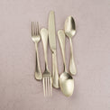 Eloquence Champagne Satin 20-Piece Flatware Set