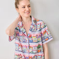 Lenox Spice Village x Printfresh Pink Kitchen Short PJ Set