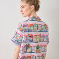 Lenox Spice Village x Printfresh Pink Kitchen Short PJ Set