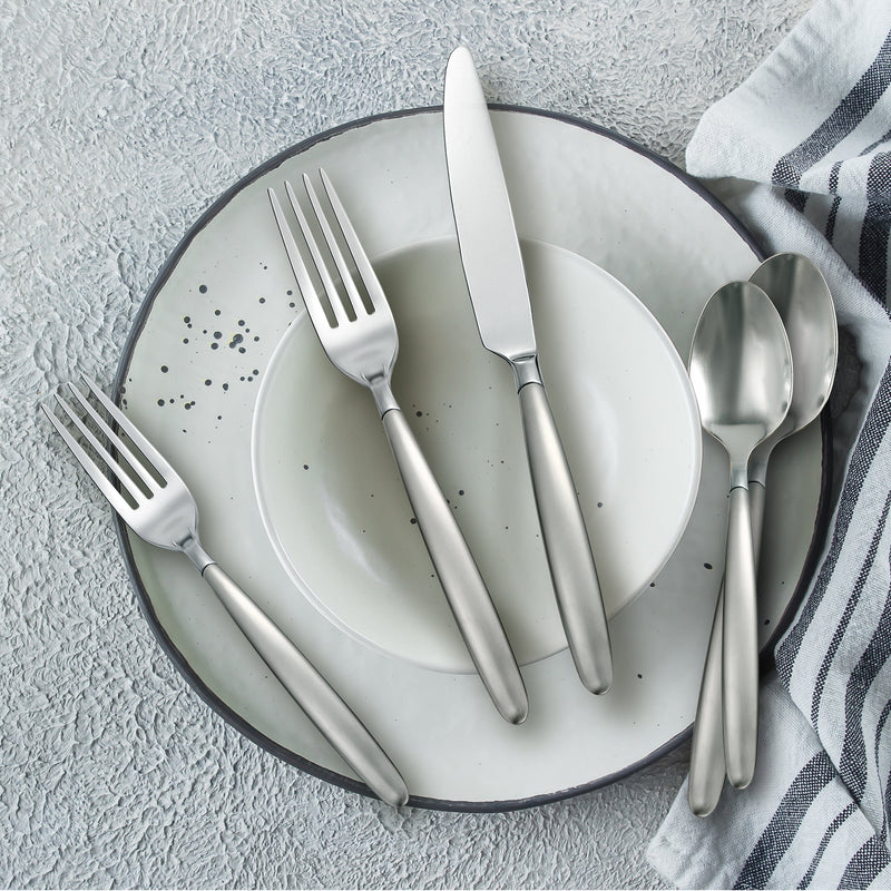 Tidal Frosted 30-Piece Flatware Set