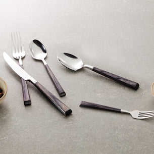Coronado Charcoal 5-Piece Place Setting