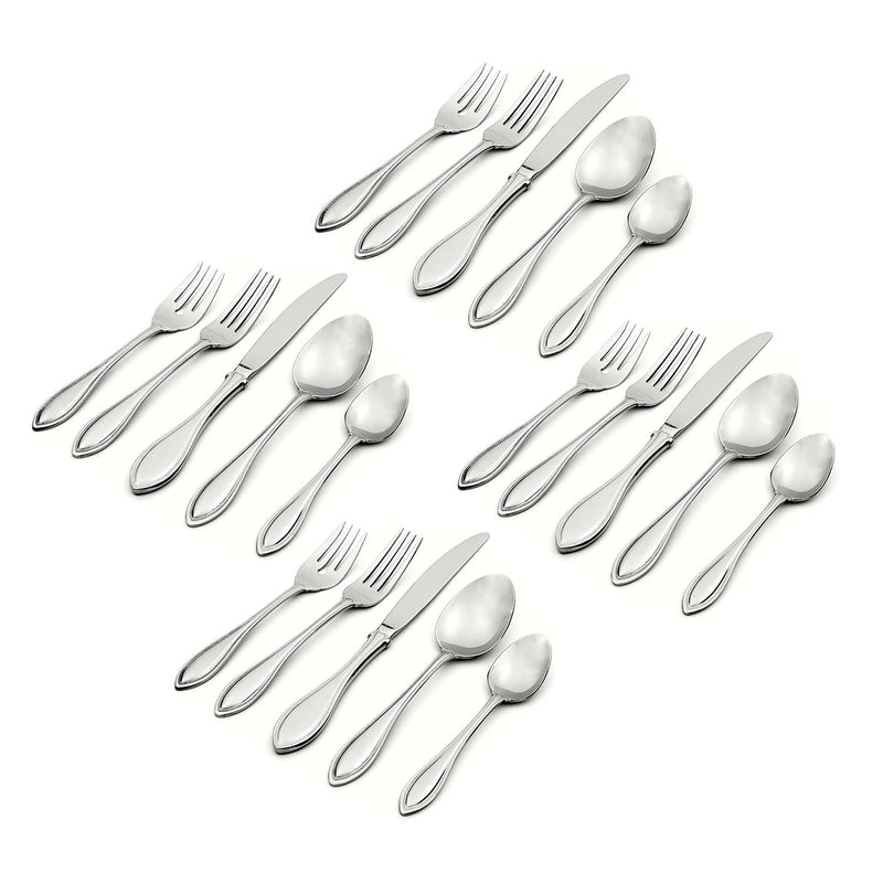 American Harmony 20 Piece Everyday Flatware Set, Service For 4