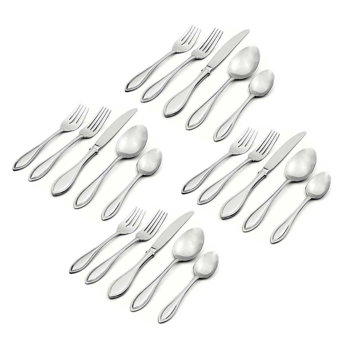 American Harmony 20 Piece Everyday Flatware Set, Service For 4
