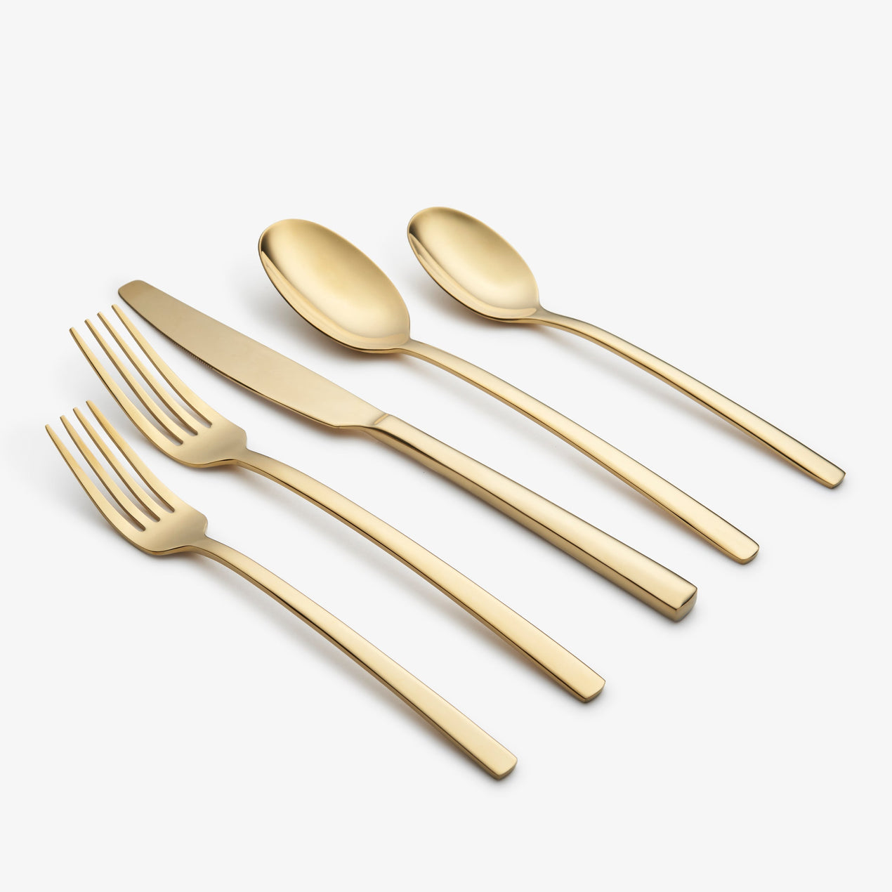 Beacon Gold Mirror 20-Piece Flatware Set