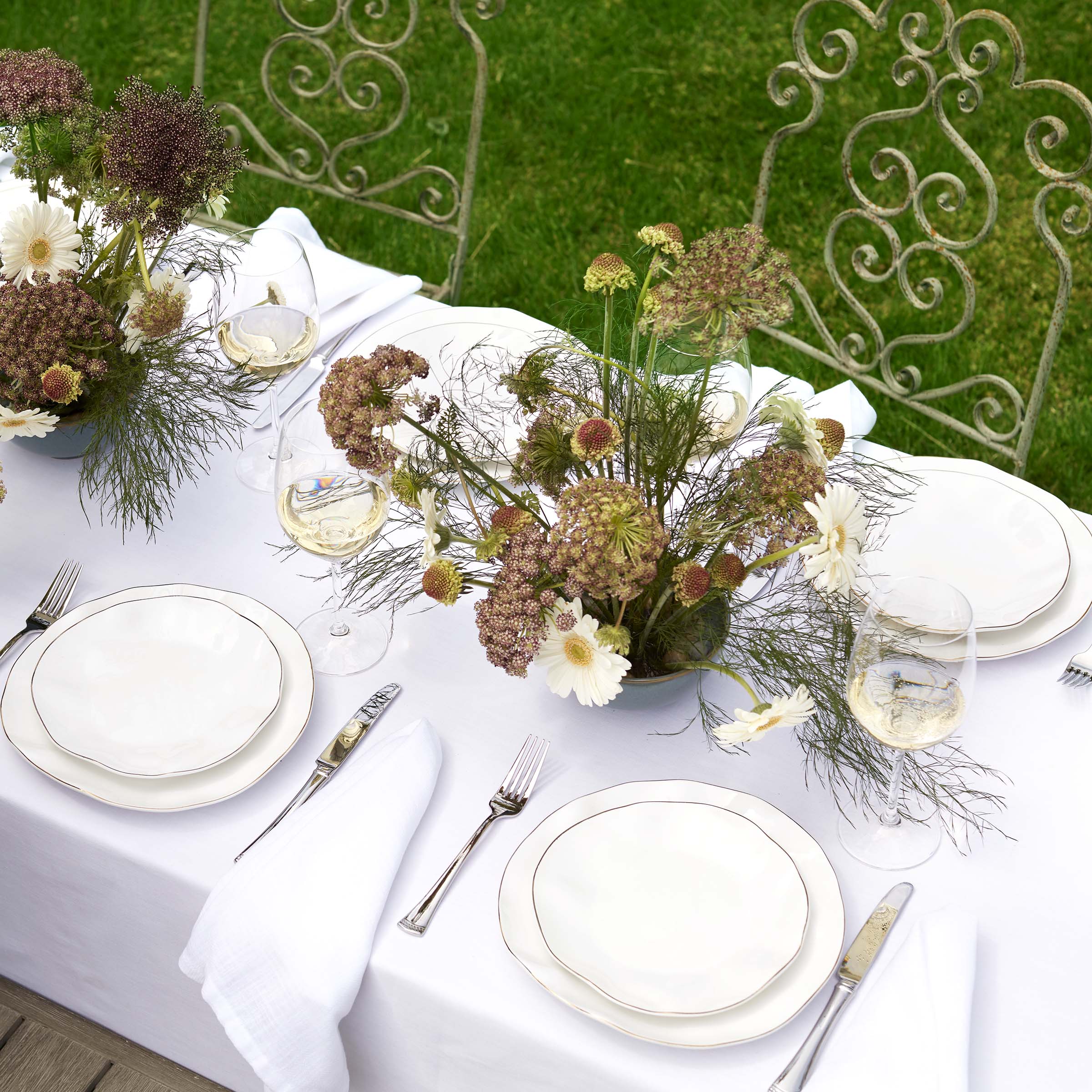 Blue Bay White 12-Piece Dinnerware Set – Lenox Corporation