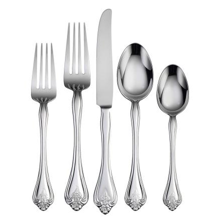 Boutonniere 20-Piece Flatware Set