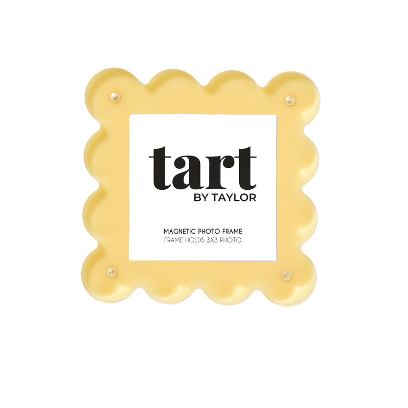 Buttered Frame Mini Butter Yellow Scalloped Acrylic Photo Frame – Lenox Corporation