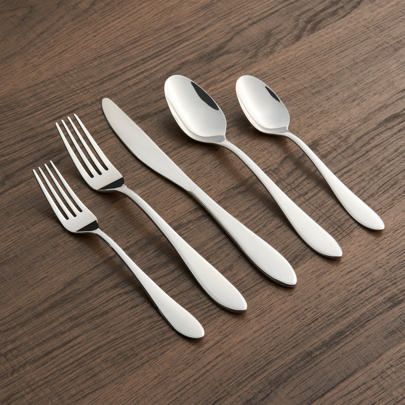 Delia Mirror 72 Piece Flatware Set