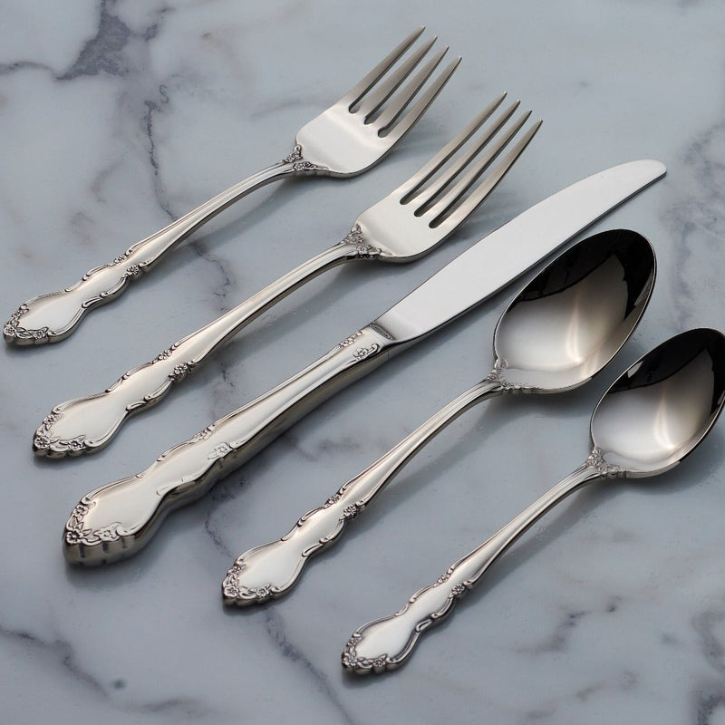 Dover 45 Piece Fine Flatware Set, Service For 8
