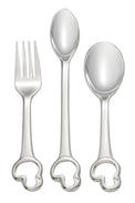 Duckling 3 Piece Fine Flatware Baby Set