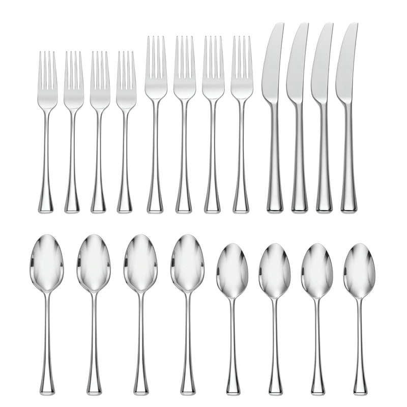 Faceta 20 Piece Fine Flatware Set, Service For 4