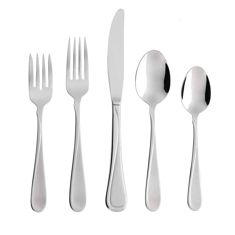 Flight 20 Piece Everyday Flatware Set, Service For 4