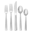 Oneida Madeline Stainless Steel Flatware - Glossy/Satin Accent - Choose Your Pieces (Used)