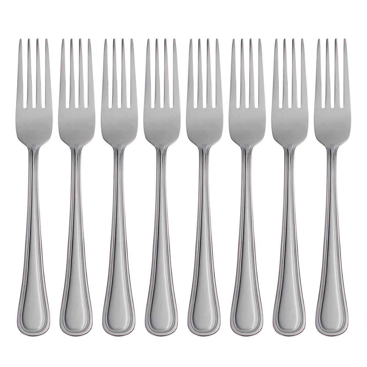 Tress Everyday Flatware Dinner Forks, Set Of 8