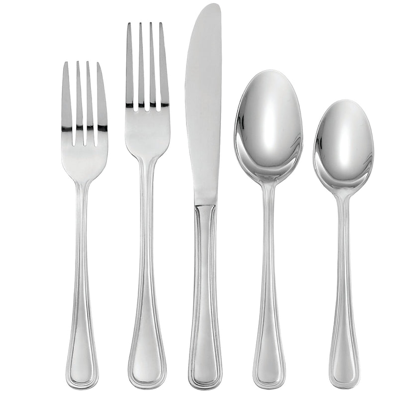 Hollis 20 Piece Everyday Flatware Set, Service For 4