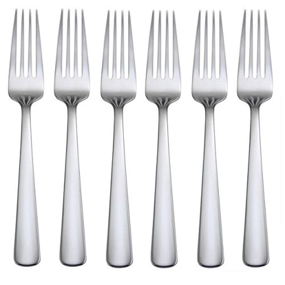 Oneida Savor Salad Forks, Set of 6,stainless steel silver Oneida Savor Salad Forks, Set of 6,stainless steel silver