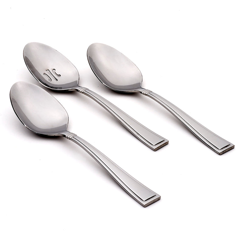 Butler Everyday Flatware Serving Spoons, Set Of 3