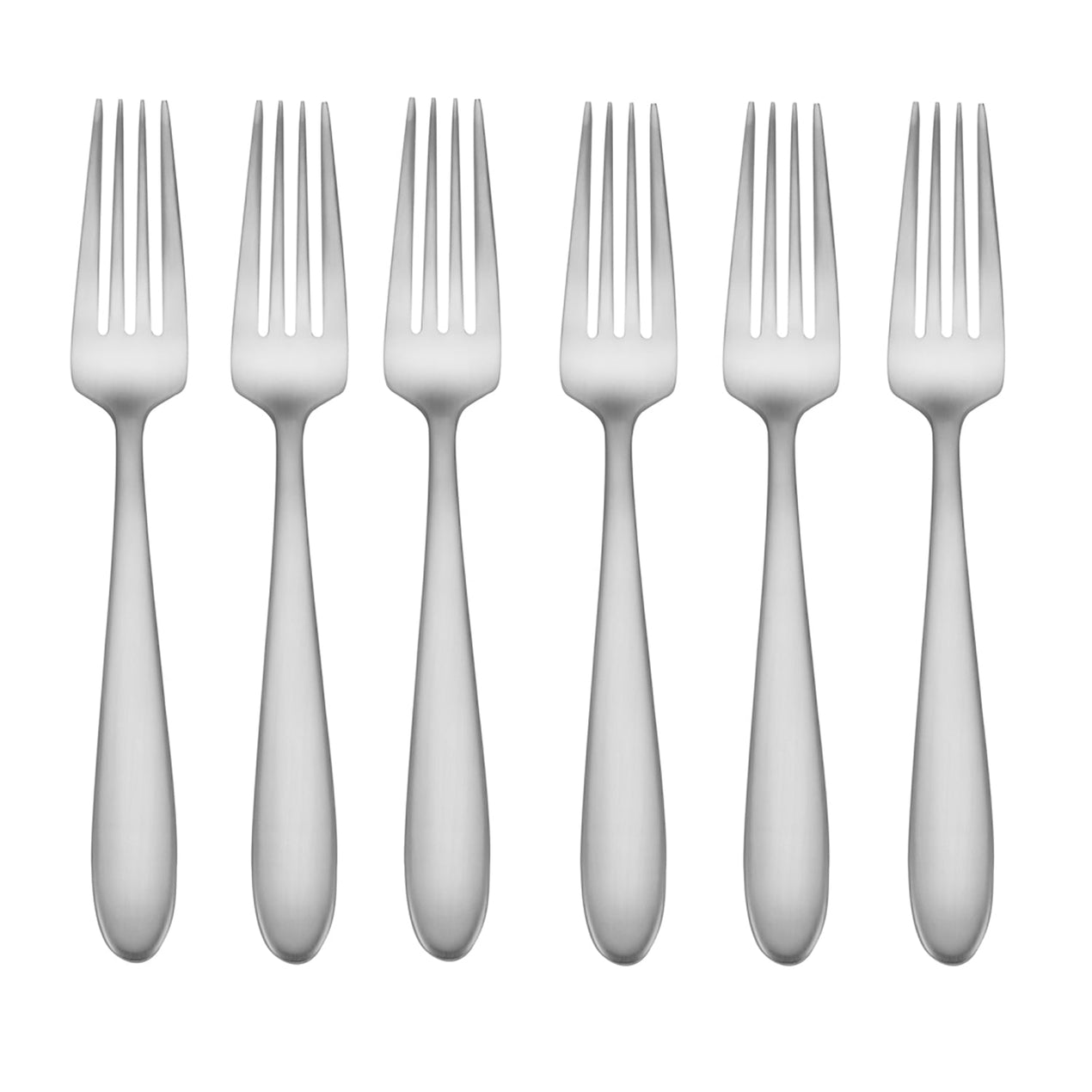Vale Everyday Flatware Dinner Forks, Set Of 6