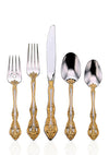 Golden Michelangelo 5-Piece Place Setting