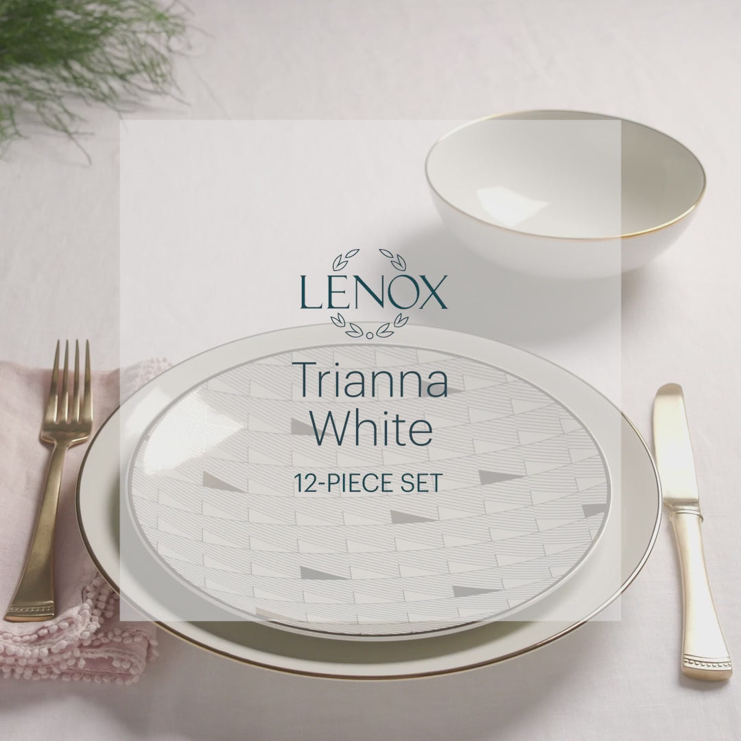 Trianna 12-piece Dinnerware Set