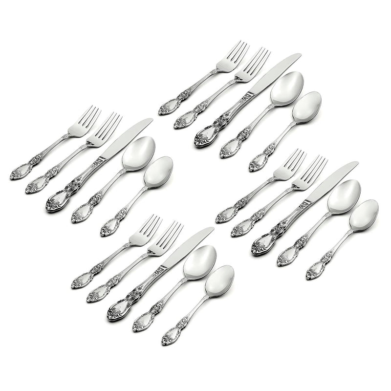 Wordsworth 20 Piece Everyday Flatware Set, Service for 4