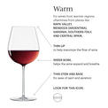 Signature Series Warm Region 2-Piece Wine Glass Set