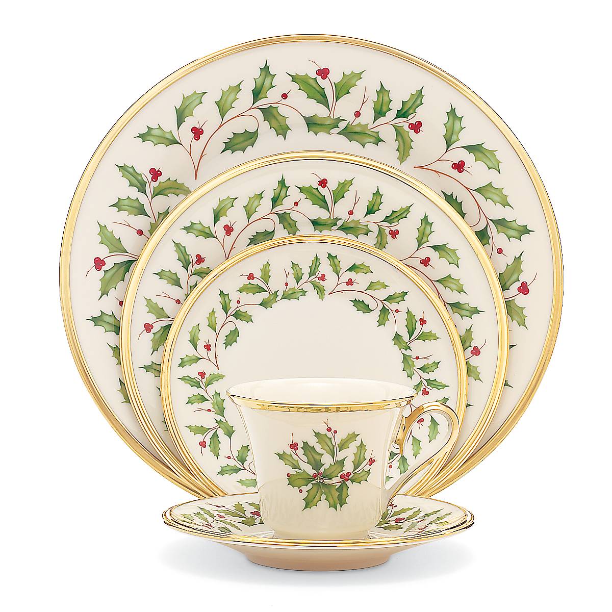 Holiday 5-Piece Place Setting – Lenox Corporation