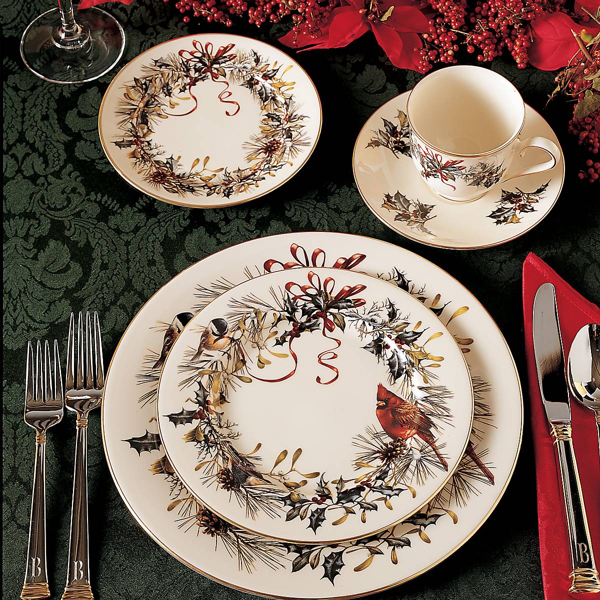 Winter Greetings 5-Piece Place Setting – Lenox Corporation