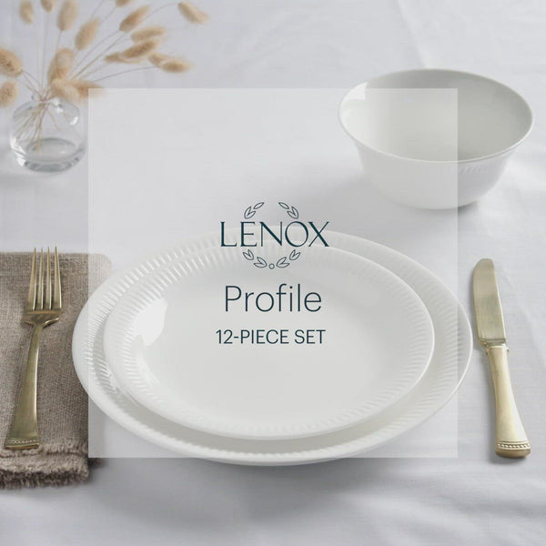 Profile 12-Piece Dinnerware Set – Lenox Corporation