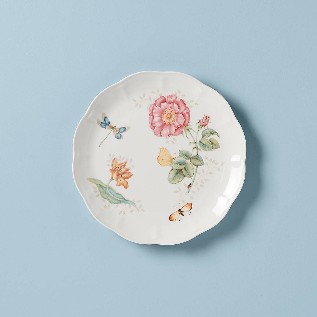 cambridge silversmiths Butterfly Meadow Dragonfly Dinner Plate