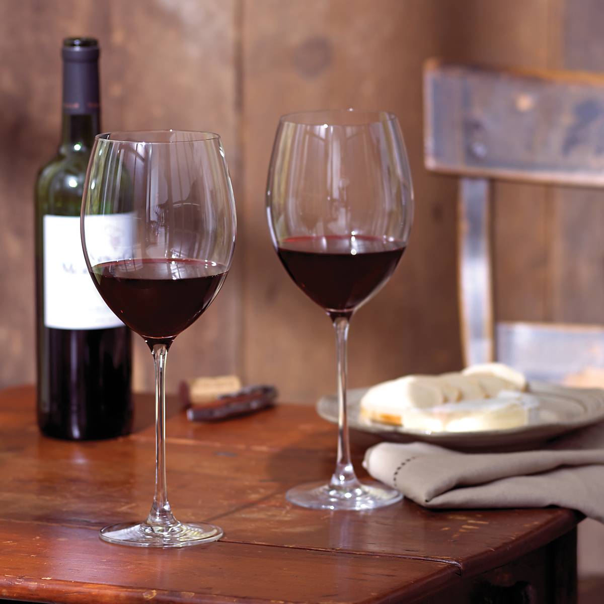 Tuscany Classics 4-Piece Bordeaux Glass Set – Lenox Corporation
