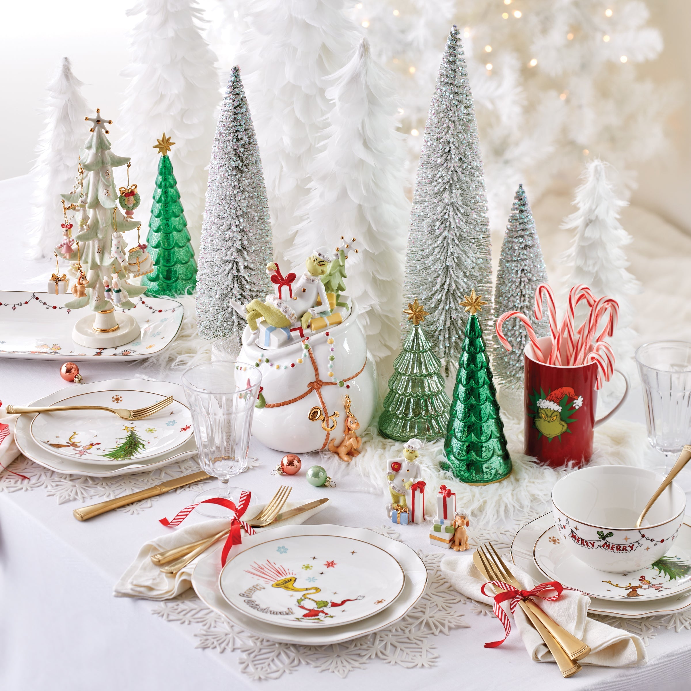 Merry Grinchmas Assorted Accent Plates, Set of 4 – Lenox Corporation