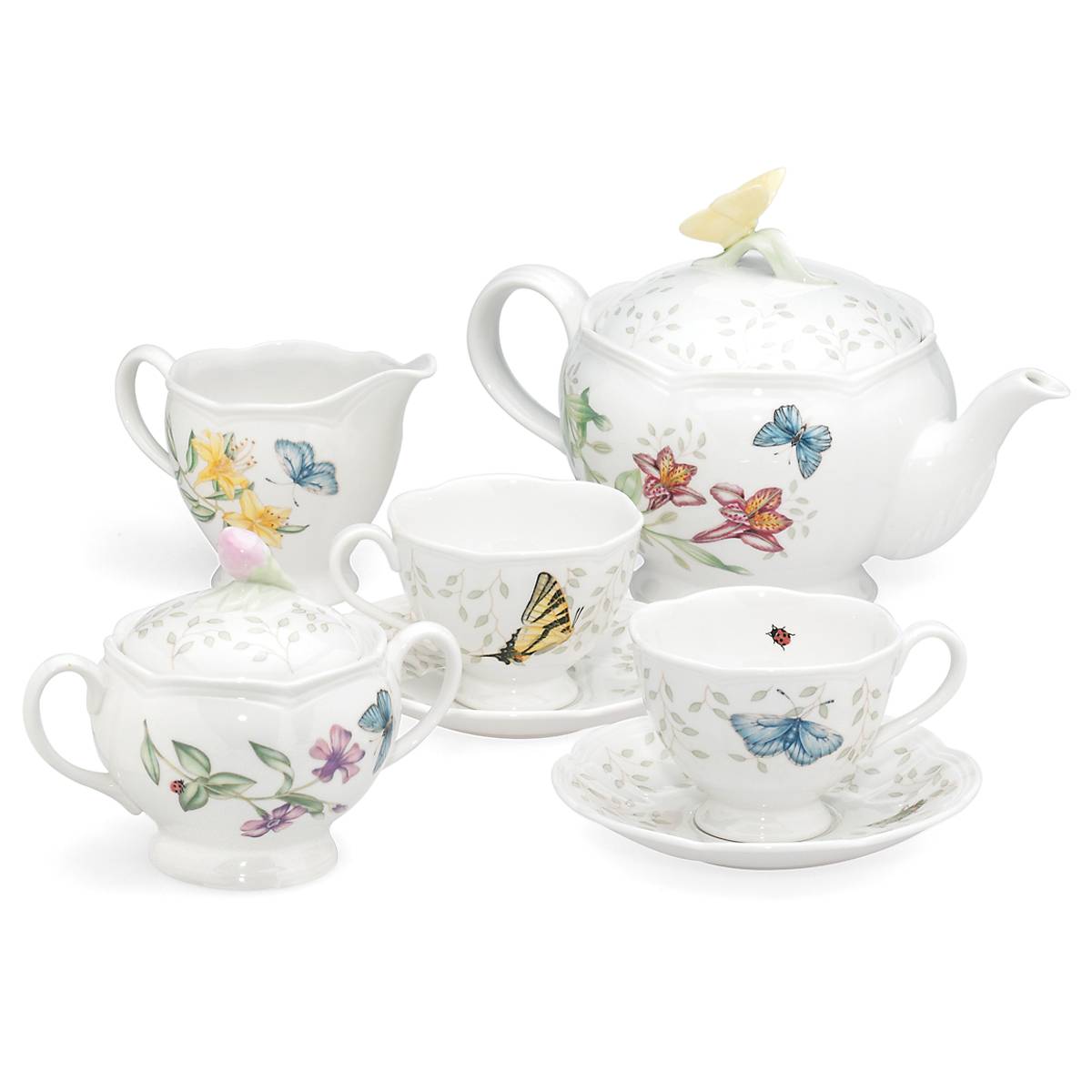 Butterfly Meadow 7-Piece Tea Set – Lenox Corporation
