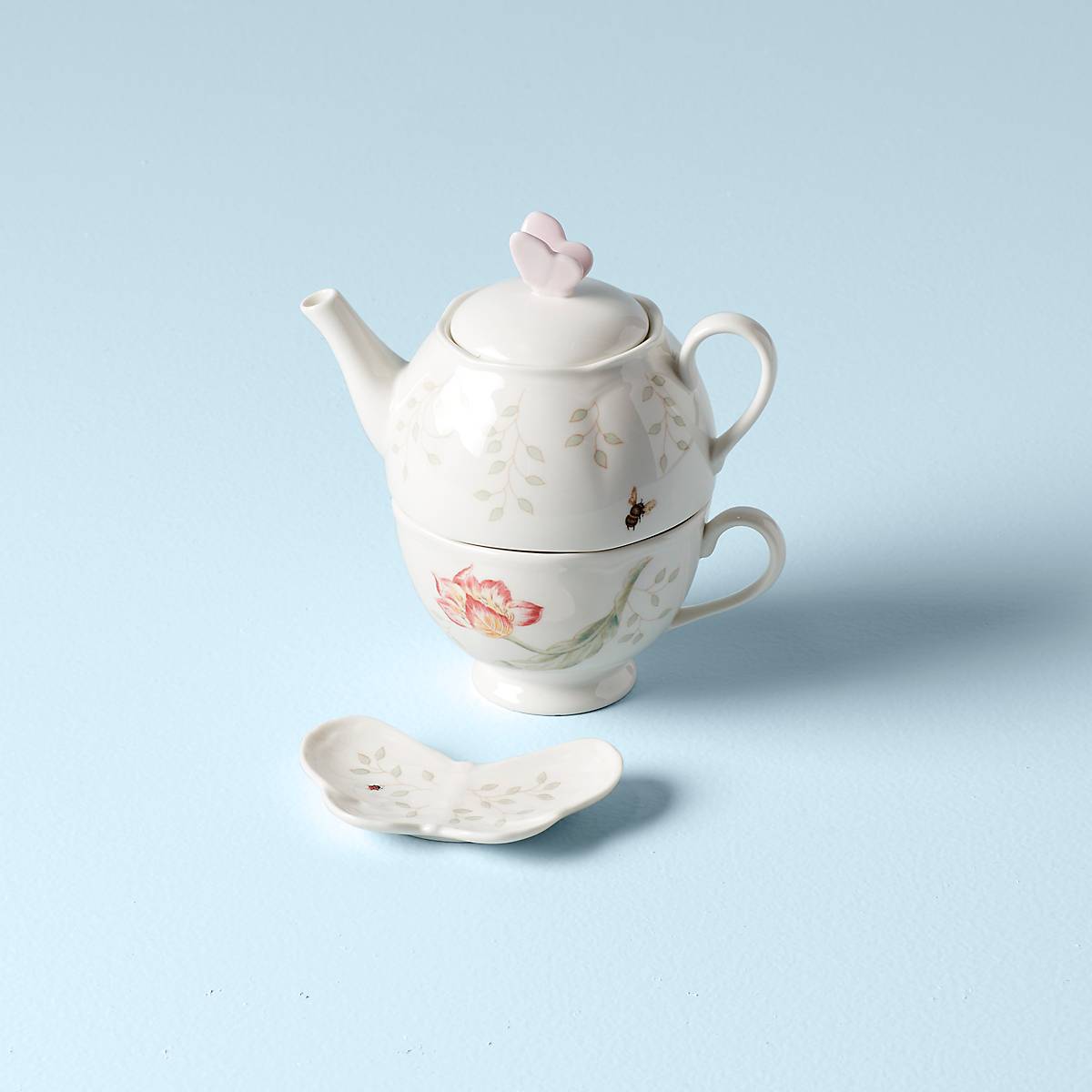 Butterfly Meadow 3-Piece Tea Set – Lenox Corporation