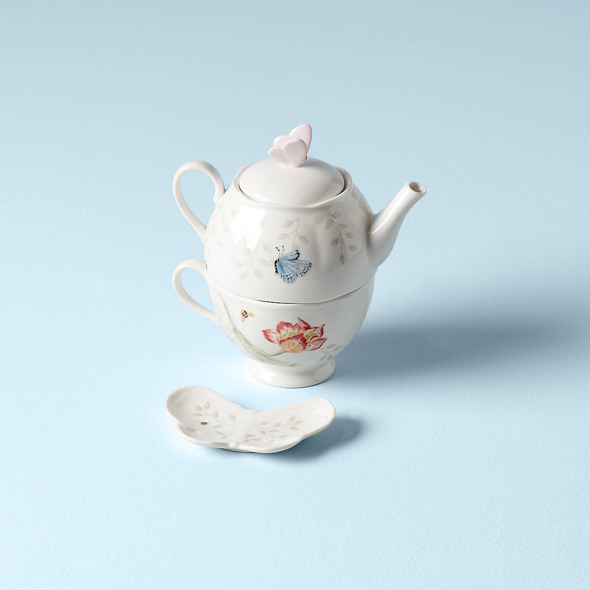 Butterfly Meadow 3-Piece Tea Set – Lenox Corporation