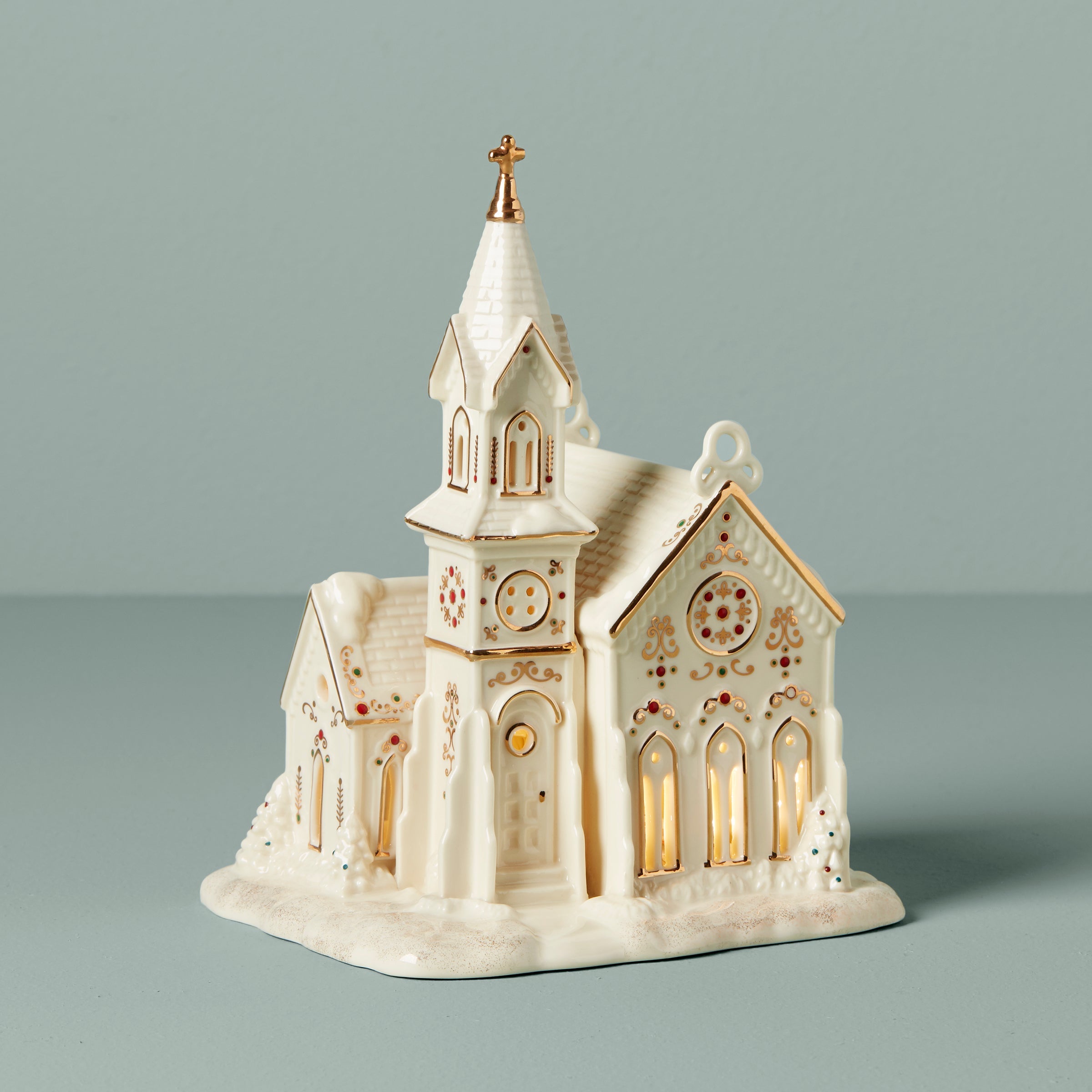 Mistletoe Park Light-Up Village Church Figurine – Lenox Corporation
