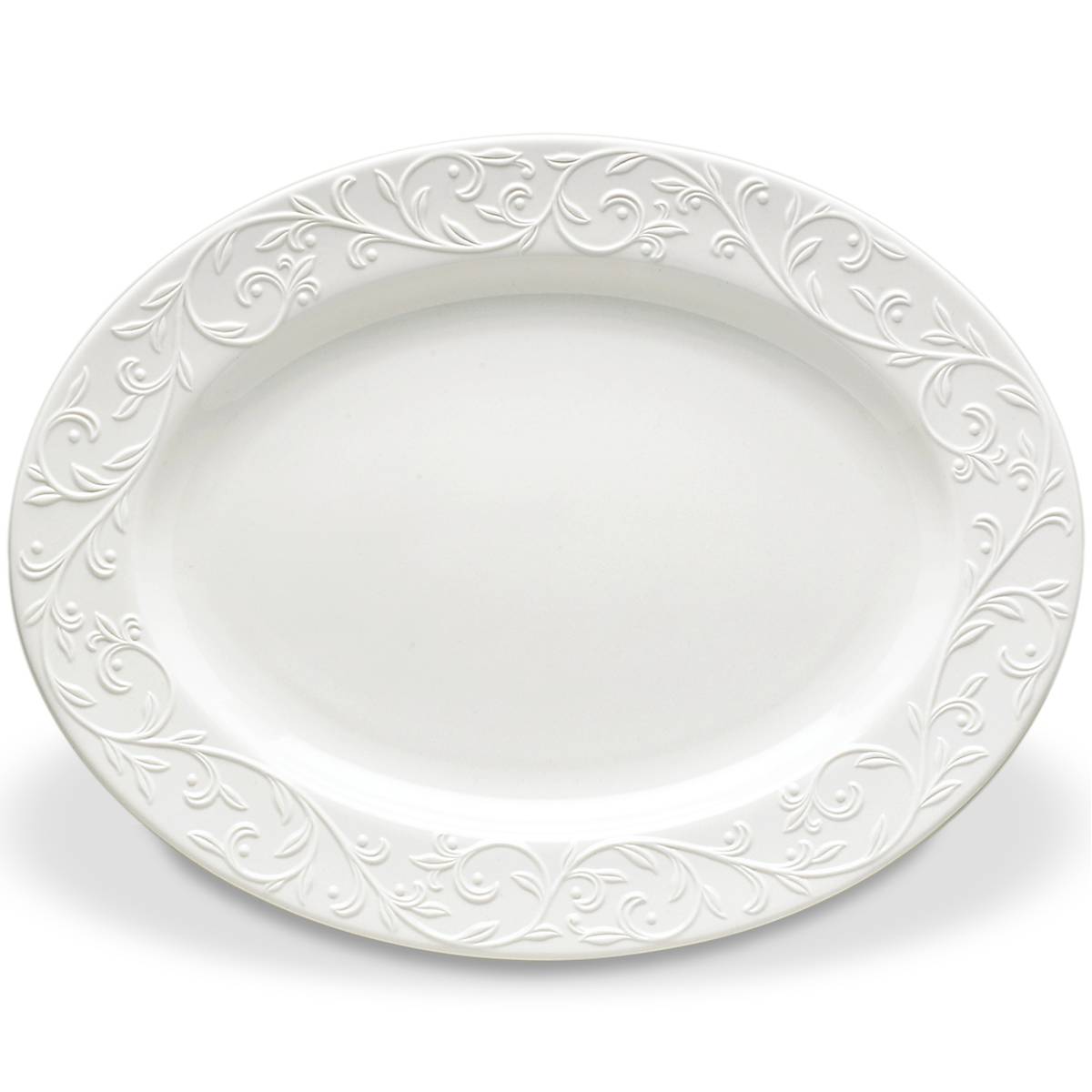 Opal Innocence Carved 16" Platter